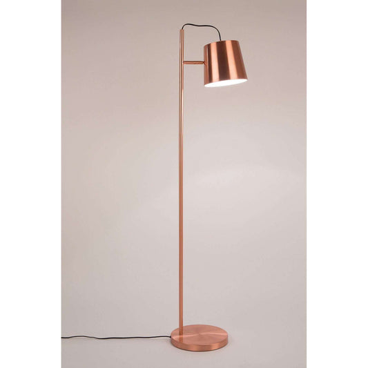 Zuiver vloerlamp buckle head koper Ø28 x 150 cm