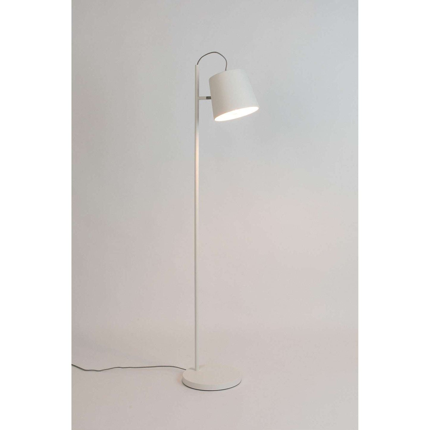 Zuiver vloerlamp buckle head wit Ø28 x 150 cm