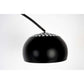 Zuiver vloerlamp metal Bow zwart