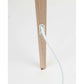 Zuiver vloerlamp tripod wood wit Ø50 x 151 cm