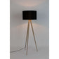 Zuiver vloerlamp tripod wood zwart Ø50 x 151 cm