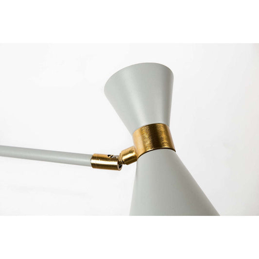 Zuiver wandlamp double shady grijs 78 x 14,5 x 60 cm